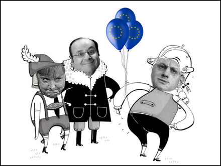 En tysk, en fransk och en Bellman En tysk, en fransk och en Bellman